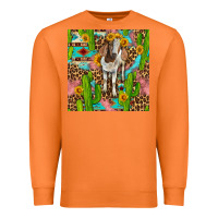 Carrot western boer goat seamless pattern Premium Sweatshirt - BundleAndBundleShop