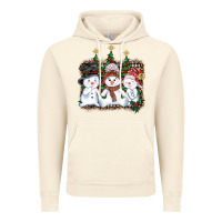 Vintage Artic christmas snowman Vintage Hoodie - AdoDesignShop