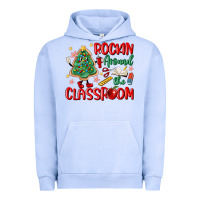 Pigment Grape Ice rockin around the clasroom teacher Urban Hoodie - MaliasSmallBusiness