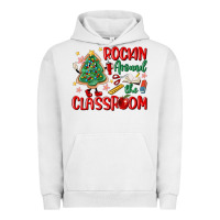 Pigment Lunar Rock rockin around the clasroom teacher Urban Hoodie - MaliasSmallBusiness