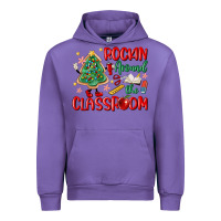 Tulip rockin around the clasroom teacher Urban Hoodie - MaliasSmallBusiness