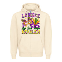 Sandshell laissez les bon temps rouler Zipper Hoodie - FaDigitalArtStudio