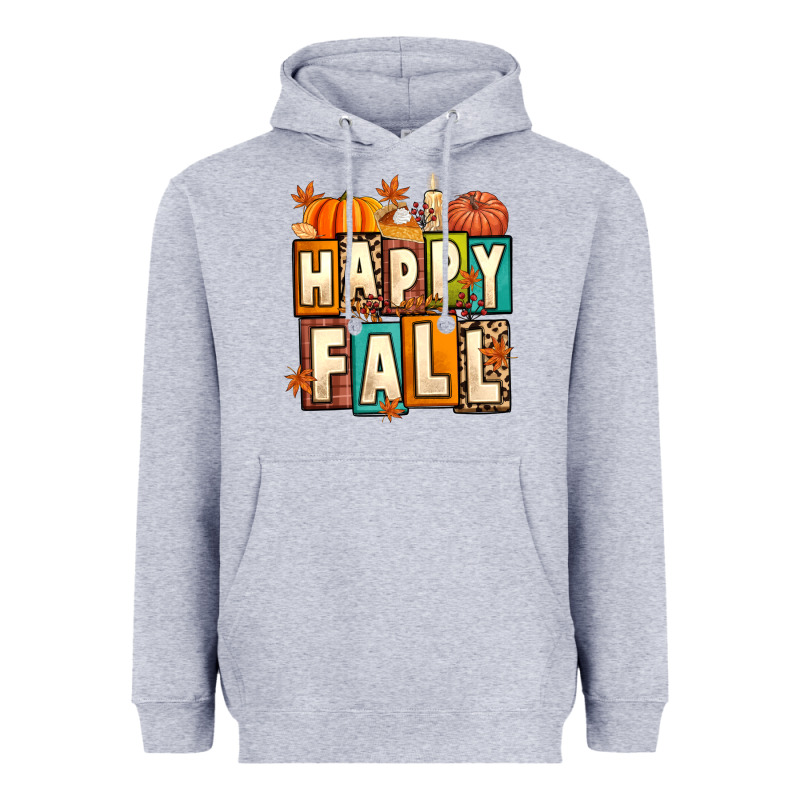 Happy Fall Heavyweight Hoodie by Artiststas | Teevron
