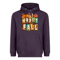 Plum happy fall Heavyweight Hoodie - Artiststas
