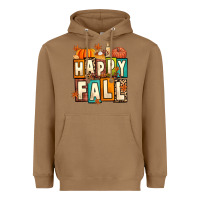 Toasted Coconut happy fall Heavyweight Hoodie - Artiststas
