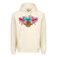 Tofu western cow and heart Premium Hoodie - MaliasSmallBusiness