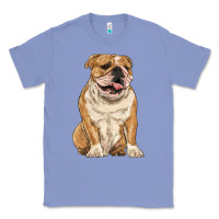 Colony Blue english bulldog Classic Tee - RanaPortraitStore