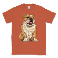 Copper english bulldog Classic Tee - RanaPortraitStore