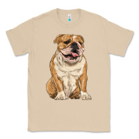 Mushroom english bulldog Classic Tee - RanaPortraitStore
