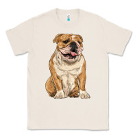 Natural english bulldog Classic Tee - RanaPortraitStore