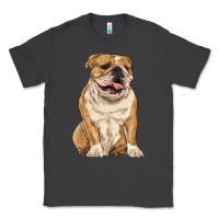 Smoke english bulldog Classic Tee - RanaPortraitStore