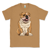 Toasted Coconut english bulldog Classic Tee - RanaPortraitStore