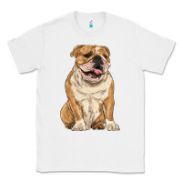 White english bulldog Classic Tee - RanaPortraitStore