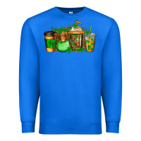 True Royal longhaired cow st patricks coffee Premium Sweatshirt - Jasminsmagicworld
