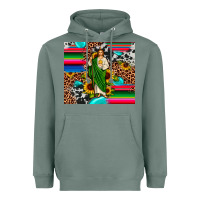 Sage san judas leopard cowhide gemstone Heavyweight Hoodie - JahusDesignShop