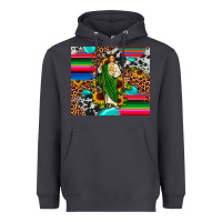 Smoke san judas leopard cowhide gemstone Heavyweight Hoodie - JahusDesignShop