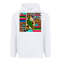White san judas leopard cowhide gemstone Heavyweight Hoodie - JahusDesignShop