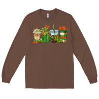 Chestnut cactus coffee cups Long Sleeve Tee - AdoDesignShop