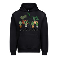 Black just one more plant Urban Hoodie - MaliasSmallBusiness