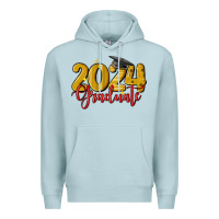 Blue Mist 2024 graduate Premium Hoodie - MaliasSmallBusiness