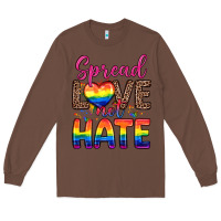Chestnut spread love not hate Long Sleeve Tee - Zillion Design Studio