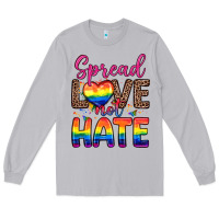 Moon Dust spread love not hate Long Sleeve Tee - Zillion Design Studio