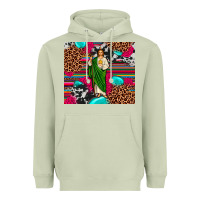 Matcha san judas leopard cowhide tumbler Heavyweight Hoodie - JahusDesignShop