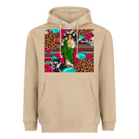 Mushroom san judas leopard cowhide tumbler Heavyweight Hoodie - JahusDesignShop