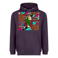 Plum san judas leopard cowhide tumbler Heavyweight Hoodie - JahusDesignShop