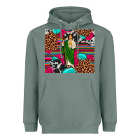 Sage san judas leopard cowhide tumbler Heavyweight Hoodie - JahusDesignShop