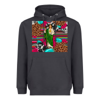 Smoke san judas leopard cowhide tumbler Heavyweight Hoodie - JahusDesignShop