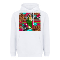 White san judas leopard cowhide tumbler Heavyweight Hoodie - JahusDesignShop