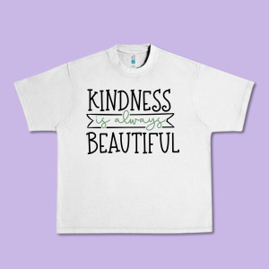 Kindness Urban Heavy Tee Designed By Unal Design