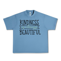 Pebble Blue kindness Urban Heavy Tee - Unal Design