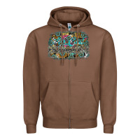 Chestnut hot mom summer Zipper Hoodie - SublimationCraftShop