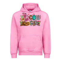 Fuchsia Pink western cowgirl Urban Hoodie - MaliasSmallBusiness