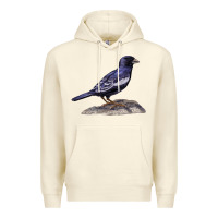 Sandshell Lark Bunting Colorado State Bird Premium Hoodie - RanaPortraitStore