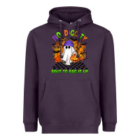 Plum no diggity bout to bag it up Heavyweight Hoodie - Artiststas