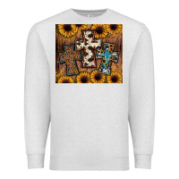 Oatmeal Heather cross tumbler Premium Sweatshirt - JahusDesignShop