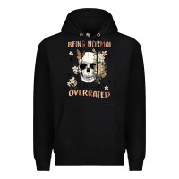 Black being normal is painfully overrated Premium Hoodie - MaliasSmallBusiness