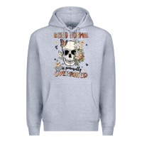 Heather Grey being normal is painfully overrated Premium Hoodie - MaliasSmallBusiness