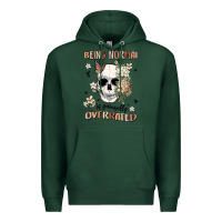 Sports Green being normal is painfully overrated Premium Hoodie - MaliasSmallBusiness