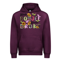 Mauve Wine kinda boujee kinda broke Urban Hoodie - MaliasSmallBusiness