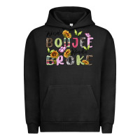 Pigment Black kinda boujee kinda broke Urban Hoodie - MaliasSmallBusiness