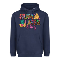 Navy summer vibes Heavyweight Hoodie - AdoDesignShop