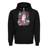 Black Merica is magical 4th of july Zipper Hoodie - CowGirlArtShop