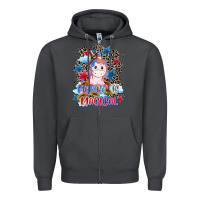 Smoke Merica is magical 4th of july Zipper Hoodie - CowGirlArtShop
