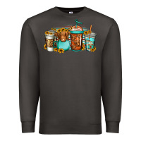 Smoke longhaired cow coffee cups Premium Sweatshirt - Jasminsmagicworld