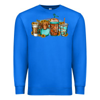True Royal longhaired cow coffee cups Premium Sweatshirt - Jasminsmagicworld