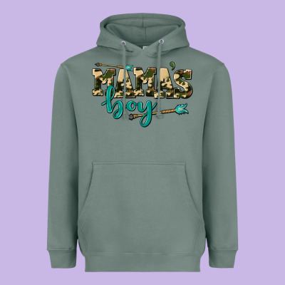 Mama's Boy Heavyweight Hoodie Designed By Adodesignshop